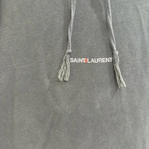 Saint Laurent Teal Hoodie